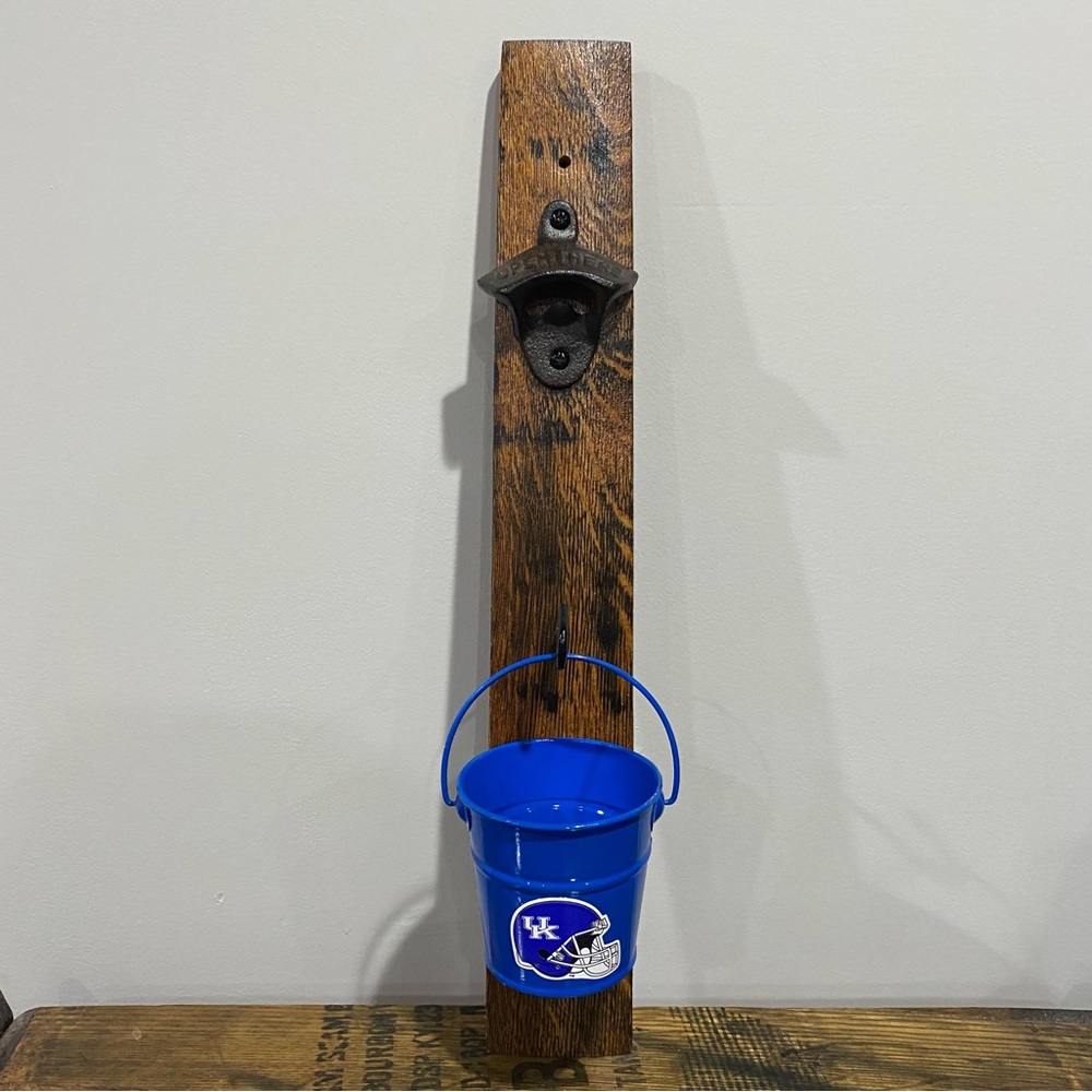 Kentucky bourbon barrel bottle opener.
